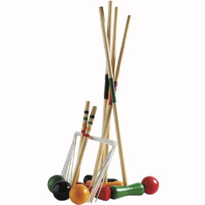 Zoom bild av 480003-Krocketspel-4-klubbor-vuxen