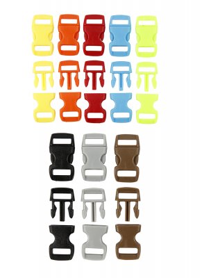 Zoom bild av 630310-Klicklås grundsats 8 färger