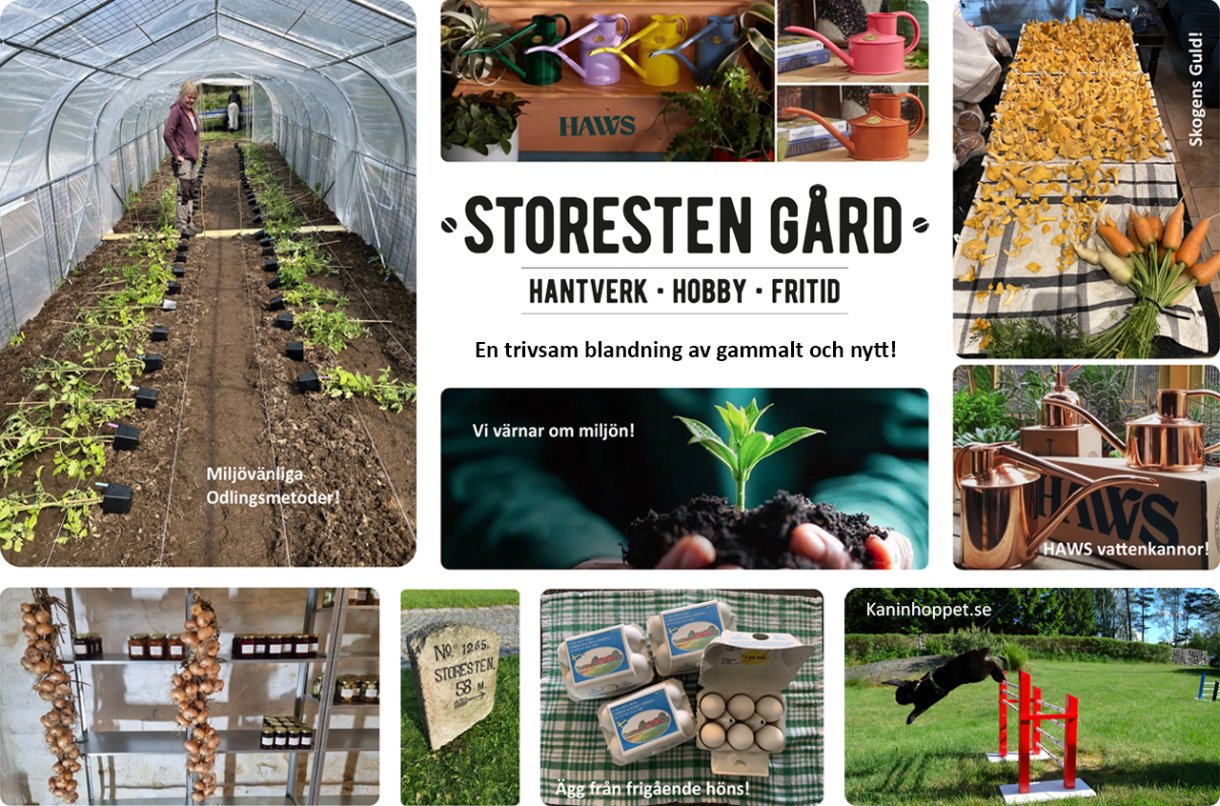 Storesten Gård - Hantverk, Hobby och Fritid